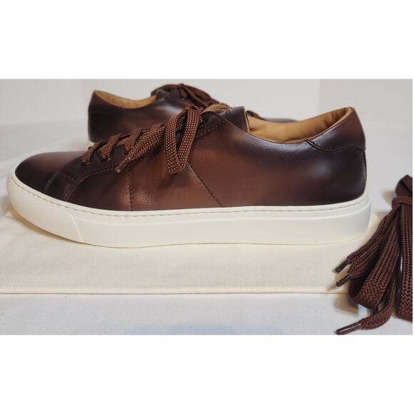 To Boot New York Adam Derrick Colton Brandy Nappa Calf Sneakers size 7.5M - Picture 2 of 12